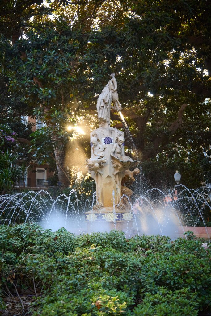 Fuentes de agua para plazas y parques públicos 1